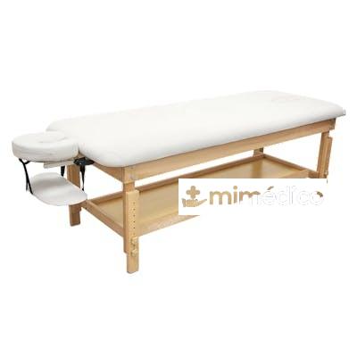 WELLCORE CAMILLA FIJA DE MADERA WELLCORE BLANCO BLANCO PURO WELLCORE