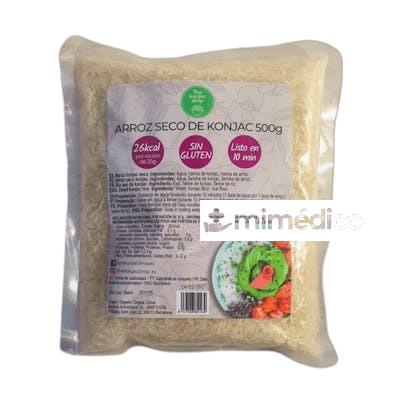 THE KONJAC SHOP ARROZ KONJAC SECO 500 G THE KONJAC SHOP