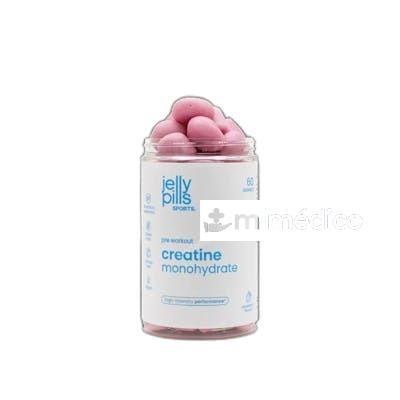 JELLY PILLS CREATINE MONOHYDRATE 60 GUMMIES FRESA JELLY PILLS