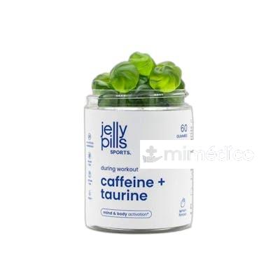 JELLY PILLS CAFFEINE TAURINE 60 GUMMIES LIMON JELLY PILLS