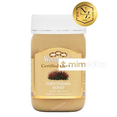 WOODLANDS MIEL DE POHUTUKAWA RAW 500 G ECO WOODLANDS
