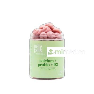 JELLY PILLS CALCIO PROBIO D3 70 GUMMIES SABOR FRESA JELLY PILLS