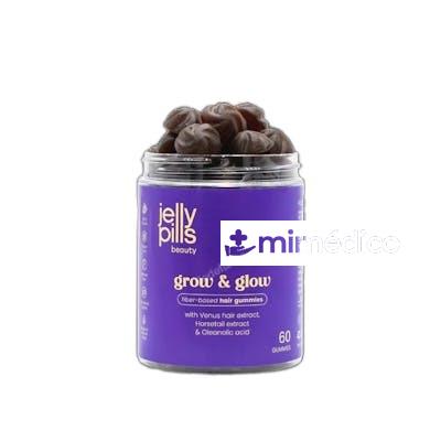 JELLY PILLS GROW GLOW HAIR 60 GUMMIES SABOR FRUTOS DEL BOS JELLY PILLS