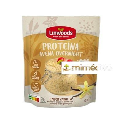 LINWOODS AVENA OVERNIGHT PROTEINA VAINILLA 300 G LINWOODS