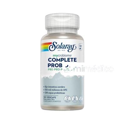 SOLARAY COMPLETE PROBIOTIC 30 VCAPS SOLARAY