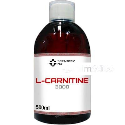 SCIENTIFFIC NUTRITION L-CARNITINE 3000 MG 500 ML LIMON SCIENTIFIC NUTRITION