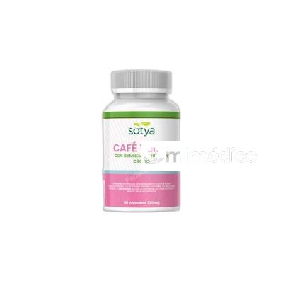 SOTYA CAFE VERDE CON GYMNEMA CHITOSAN CROMO 720 MG 90 CAPS SOTYA