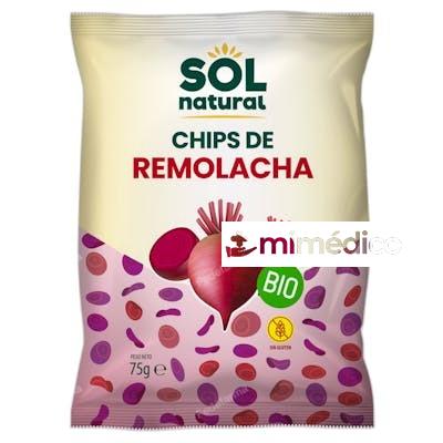 SOL NATURAL CHIPS DE REMOLACHA 75 G BIO SOLNATURAL