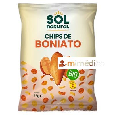 SOL NATURAL CHIPS DE BONIATO 75 G BIO SOLNATURAL