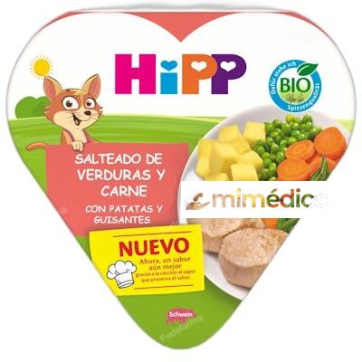 HIPP PEQUENO GOURMET SALTEADO DE VERDURAS Y CARNE CON PATATA HIPP