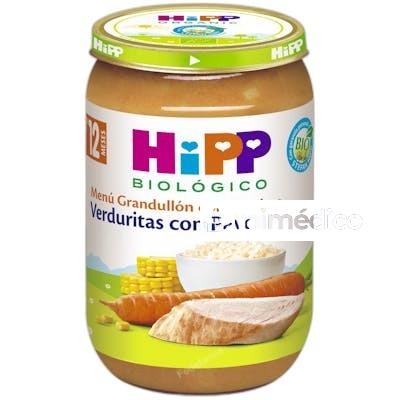 HIPP TARRITO DE VERDURITAS CON PAVO 220 G BIO SA SL HIPP