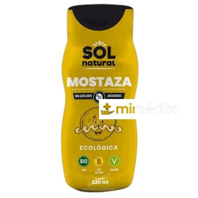 SOL NATURAL MOSTAZA BIO 330 ML SA SL SOLNATURAL