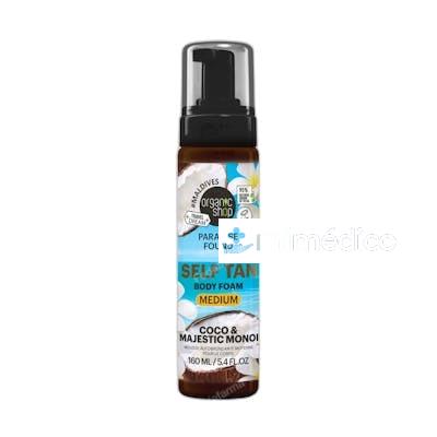 ORGANIC SHOP ESPUMA AUTOBRONCEADORA CORPORAL COCO MAJESTIC ORGANIC SHOP