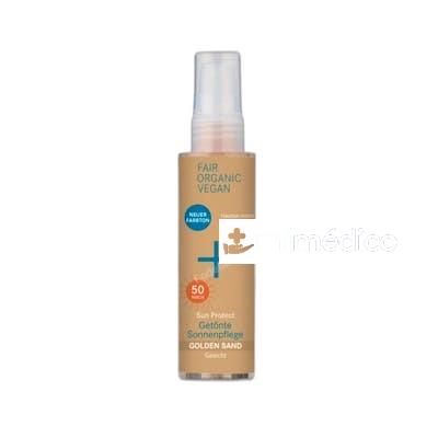 IM CREMA FACIAL CON COLOR DORADO-MEDIO SPF50. 50 ML MEDIO. SOL DE IBIZA