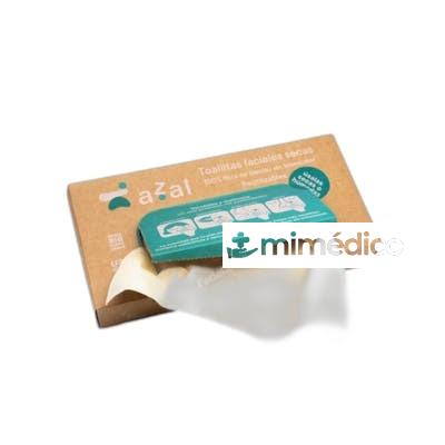 AZAL TOALLITA EN SECO DE BAMBU MULTIUSOSREUTILIZABLE. 20X22 AZAL