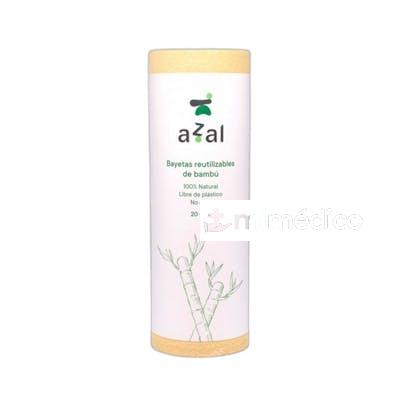 AZAL BAYETA DE FIBRA DE BAMBU 30X50. ROLLO DE 20 UN. SIN BLA AZAL
