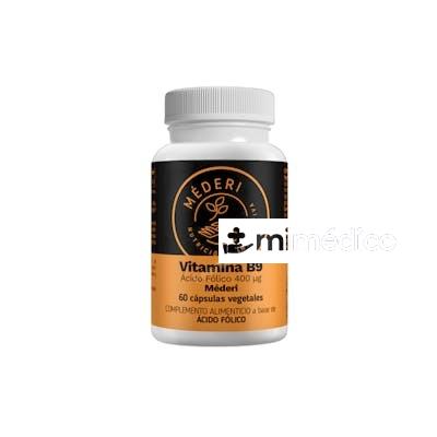 MEDERI VITAMINA B9 ACIDO FOLICO 1MG 60 CAPS MEDERI NUTRICION INTEGRATIVA