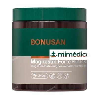 BONUSAN MAGNESAN FORTE PLUS EN POLVO 240 GR BONUSAN