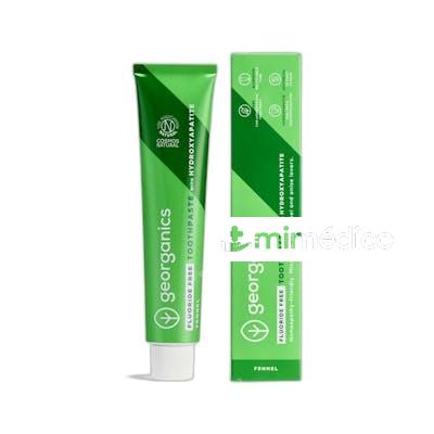 GEORGANICS PASTA DENTAL CON HIDROXIAPATITA SIN FLUOR HINOJO GEORGANICS