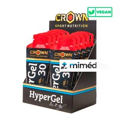 CROWNSPORTNU HYPERGEL 30 (HYDRO) FRUTOS ROJOS 10X75G CROWN SPORT NUTRITION
