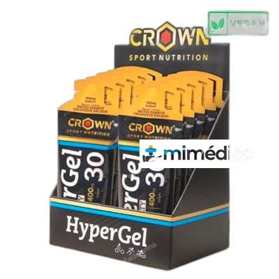CROWNSPORTNU HYPERGEL 30 (HYDRO) CACAHUETE SALADO 10 X75G CROWN SPORT NUTRITION