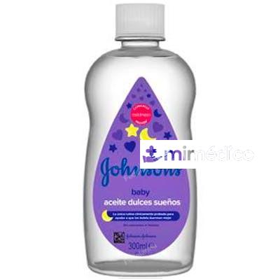 JOHNSON`S ACEITE DULCES SUENOS 300ML. JOHNSON`S