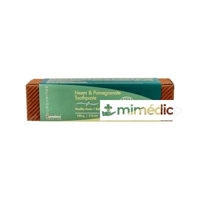 DENTIFRICO ORGANIQUE NEEM Y GRANADA 150GR. HIMALAYA