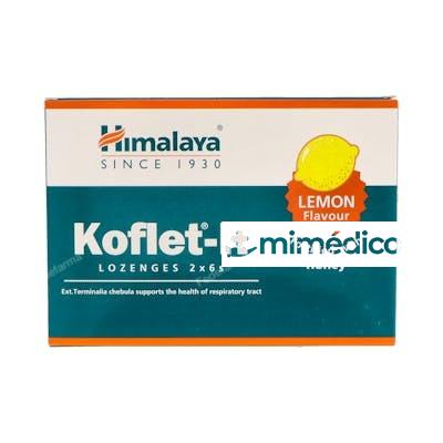 PASTILLAS KOFLET GARGANTA LIMON 12COMP. HIMALAYA
