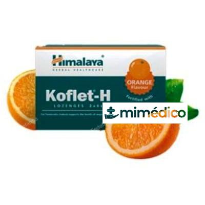 PASTILLAS KOFLET GARGANTA NARANJA 12COMP. HIMALAYA