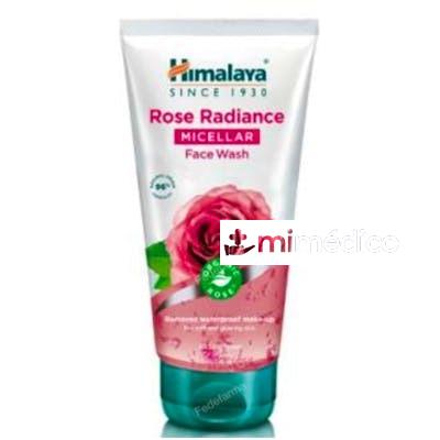 LIMPIADOR FACIAL MICELAR ROSA RADIANTE 150ML. HIMALAYA