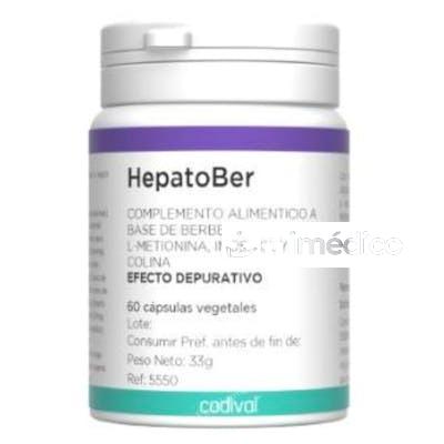 HEPATOBER 60CAP. CODIVAL