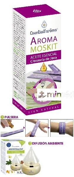 PACK AROMAMOSKIT+BRAZALETE ESENTIAL AROMS