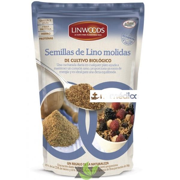 SEMILLAS LINO MOLIDO 200GRS LINWOODS