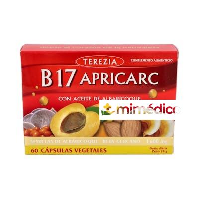 B17 APRICARC CON AC. SEMILLAS DE ALBARICOQUE 60CAP TEREZIA