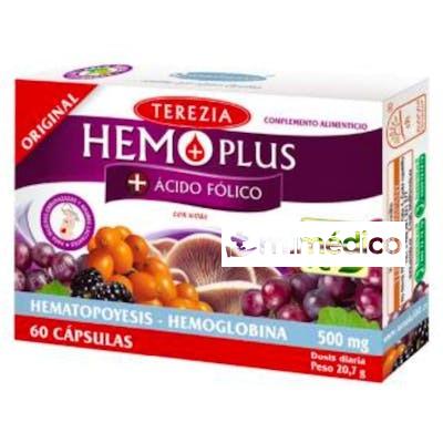 HEMO PLUS + ACIDO FOLICO 60CAP. TEREZIA