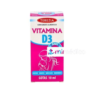 VITAMINA D3 GOTAS 10ML. TEREZIA