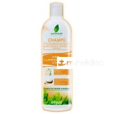CHAMPU NATURAL LUMINOSIDAD Y COLOR 500ML. SANASUR