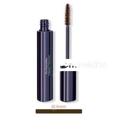 MASCARA VOLUMEN 02 BROWN 8ML. DR. HAUSCHKA