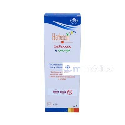HERBETOM KIDS DEFENSAS Y ENERGIA JARABE 250ML. BIOSERUM