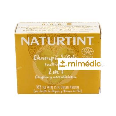 CHAMPU Y ACONDICIONADOR SOLIDO 2EN1 NUTRICION 75GR NATURTINT