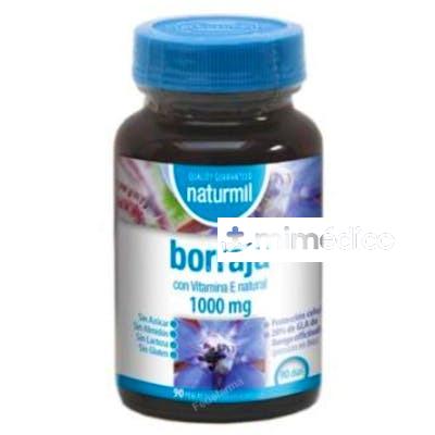 BORRAJA 1000MG. 90PERLAS DIETMED