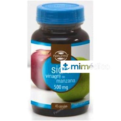 SIDRA (VINAGRE DE MANZANA) 500MG. 45CAP. DIETMED