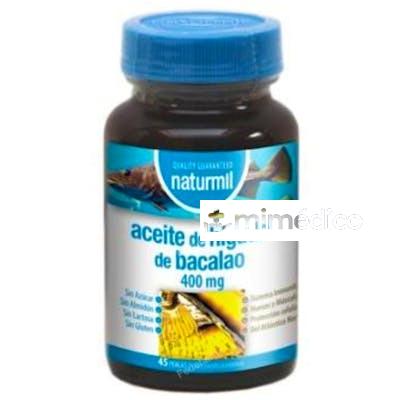 ACEITE DE HIGADO DE BACALAO 400MG. 45PERLAS DIETMED