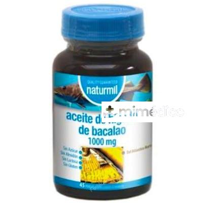 ACEITE DE HIGADO DE BACALAO 1000MG. 45PERLAS DIETMED