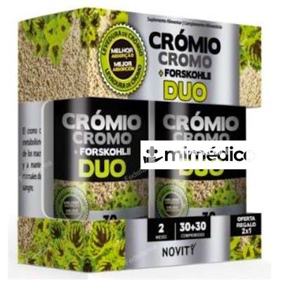 CROMIO + FORSKOHLLI DUO 30+30COMP. DIETMED