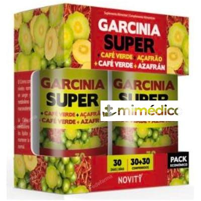 GARCINIA SUPER+CAFE VERDE+AZAFRAN SUPER 30+30COMP. DIETMED