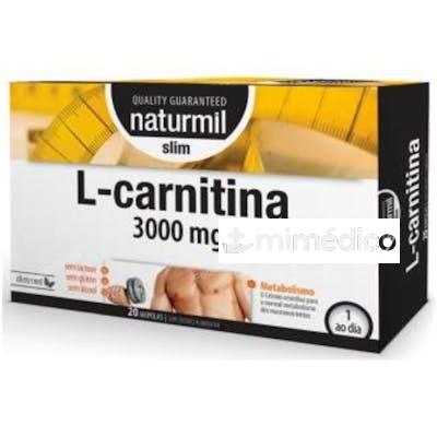 L-CARNITINA SLIM 3000MG. 20AMP. DIETMED