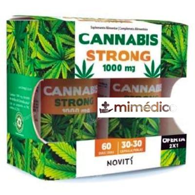 CANNABIS STRONG 1000MG. 30+30CAP. DIETMED