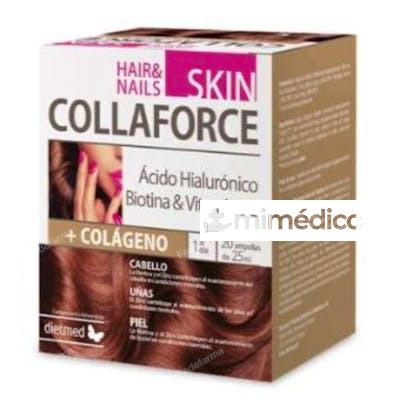COLLAFORCE SKIN HAIR & NAILS 20AMP. DIETMED