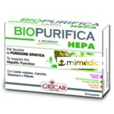 BIOPURIFICA HEPA 30COMP. GRICAR